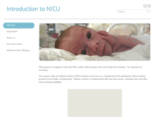 Tablet Screenshot of introductiontonicu.org